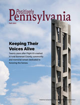 Fall cover of Positively PA Fligh 93 monument